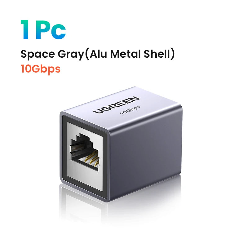 Cople RJ45 UGREEN hembra-hembra 10 Gbps