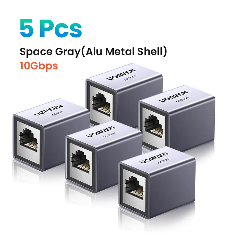 Cople RJ45 UGREEN hembra-hembra 10 Gbps
