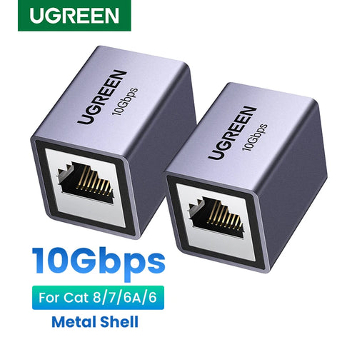 Cople RJ45 UGREEN hembra-hembra 10 Gbps