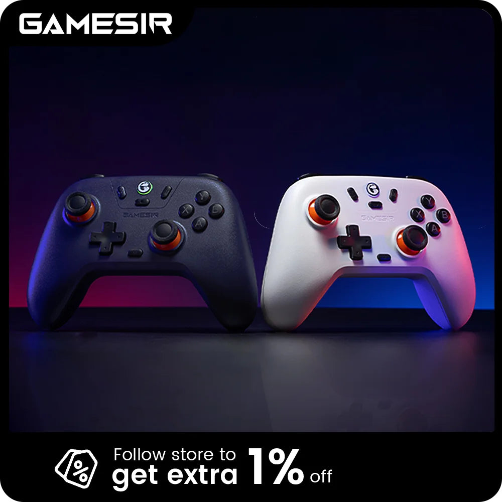 Control GameSir Nova Lite inalámbrico (Hall Effect, PC / Switch / celular)