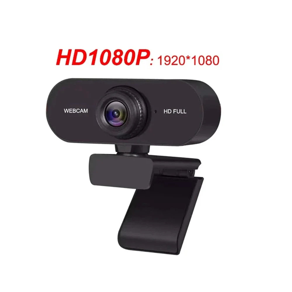 Webcam 2K / 1080p con micrófono y tapa de privacidad