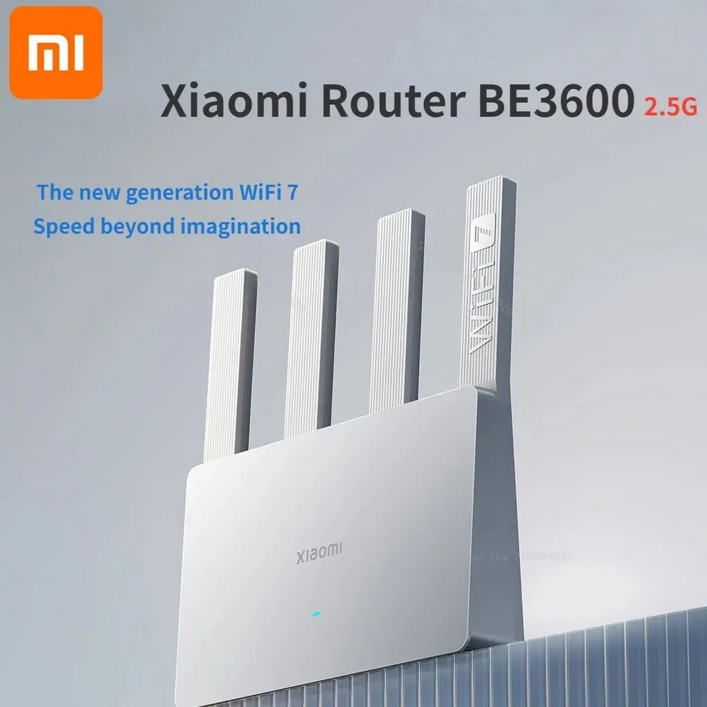 Router Xiaomi BE3600 WiFi 7 (mesh, gaming)