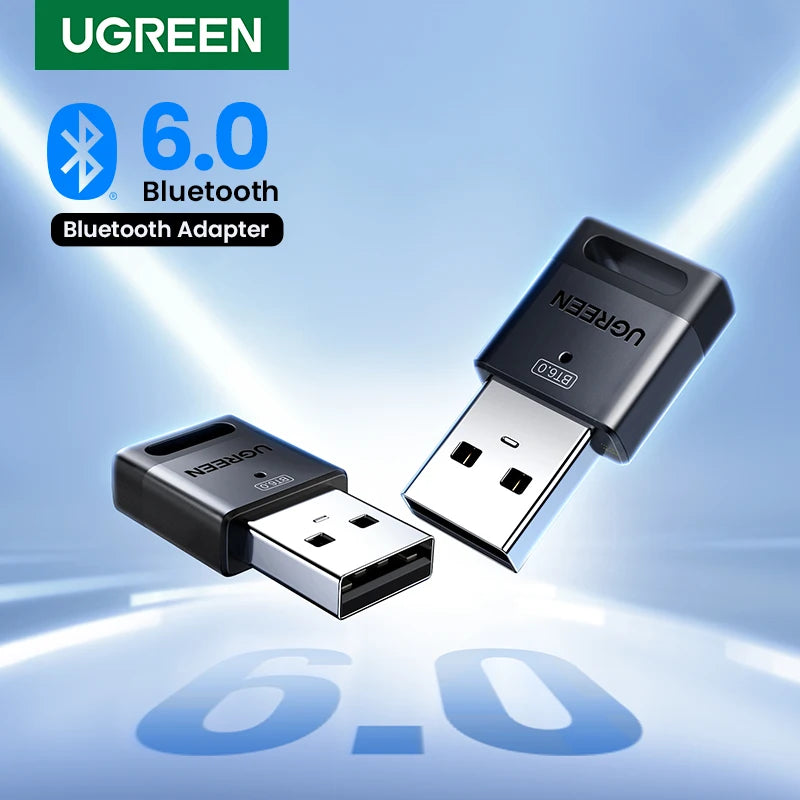 Adaptador USB Bluetooth 6.0 para PC (controles, audífonos, teclados)