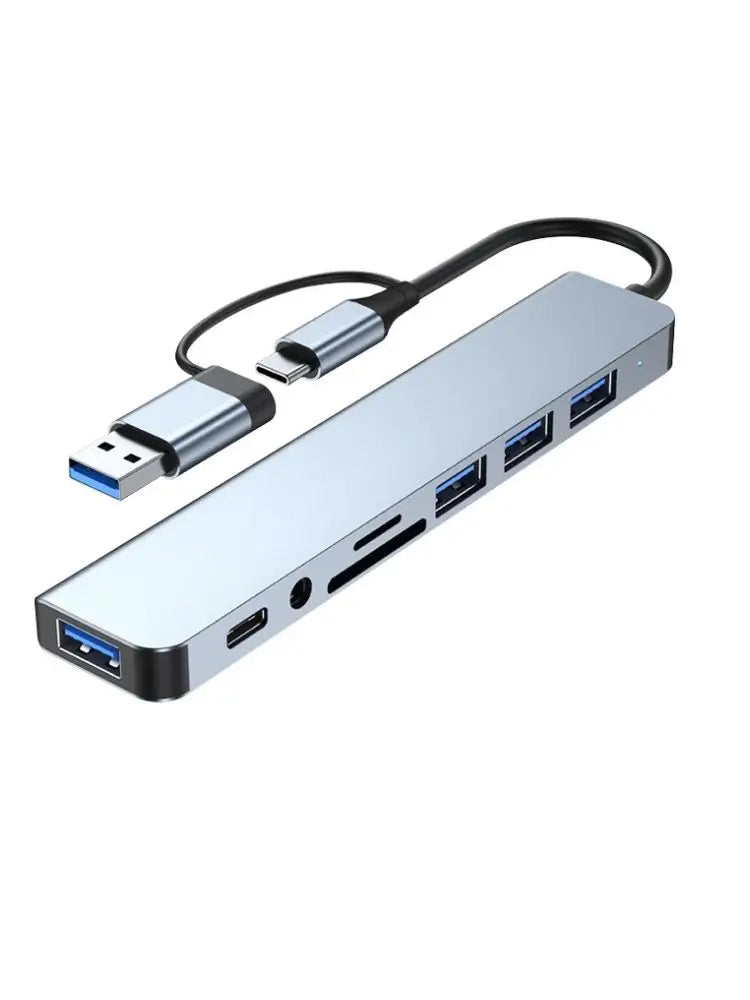 Hub USB-C 3 en 1: HDMI 4K + USB 3.0 + carga 100W