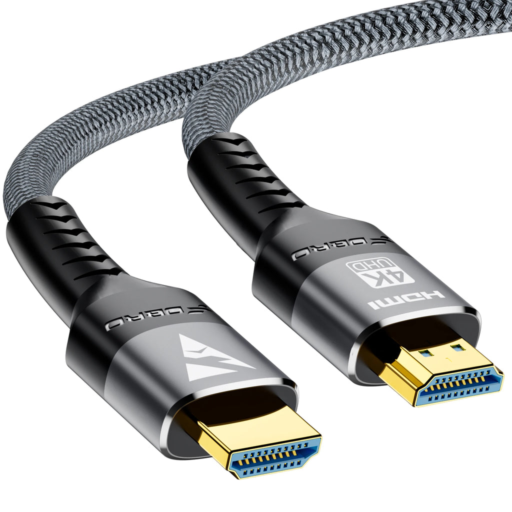 Cable HDMI 2.1 8K trenzado (4K 120Hz para PS5, Xbox y PC)