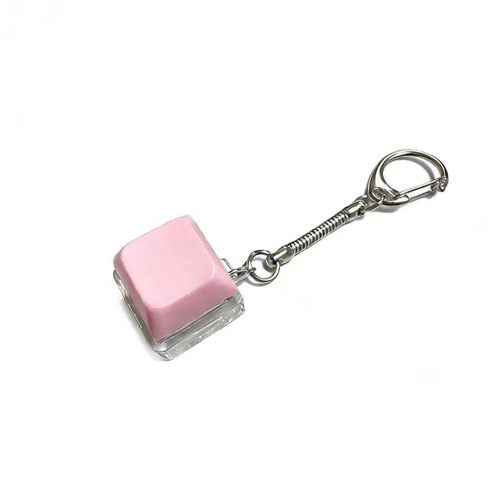 Llavero clicker de teclado mecánico (anti-estrés)