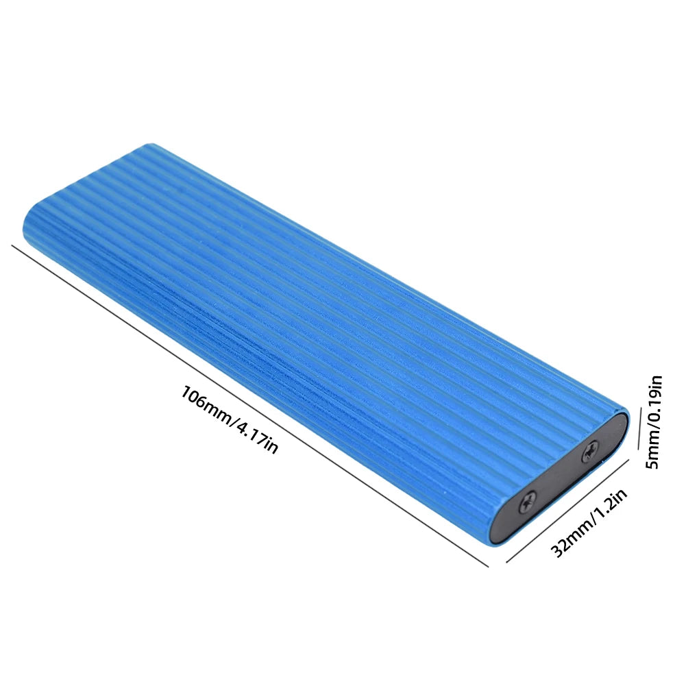 Case externo M.2 NVMe USB-C de aluminio