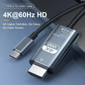Cable USB-C a HDMI 4K de 2 m (laptop o celular a la tele)
