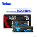 SSD NVMe M.2 Netac con disipador (250 GB a 2 TB)