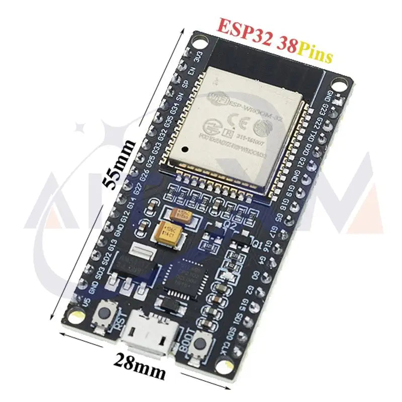 Placa ESP32 DevKit WiFi + Bluetooth (38 pines)