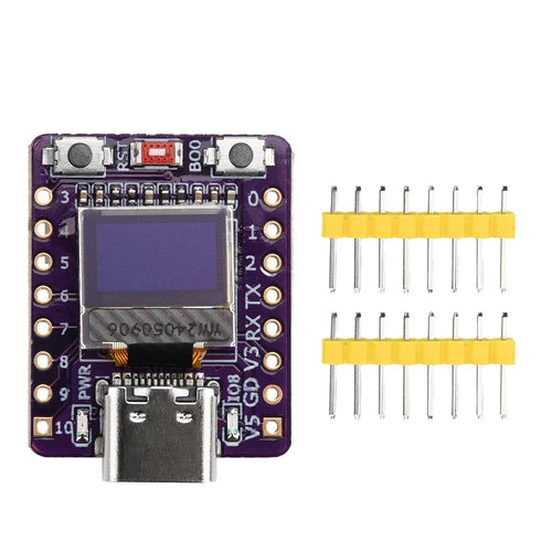 ESP32-C3 SuperMini con pantalla OLED 0.42"