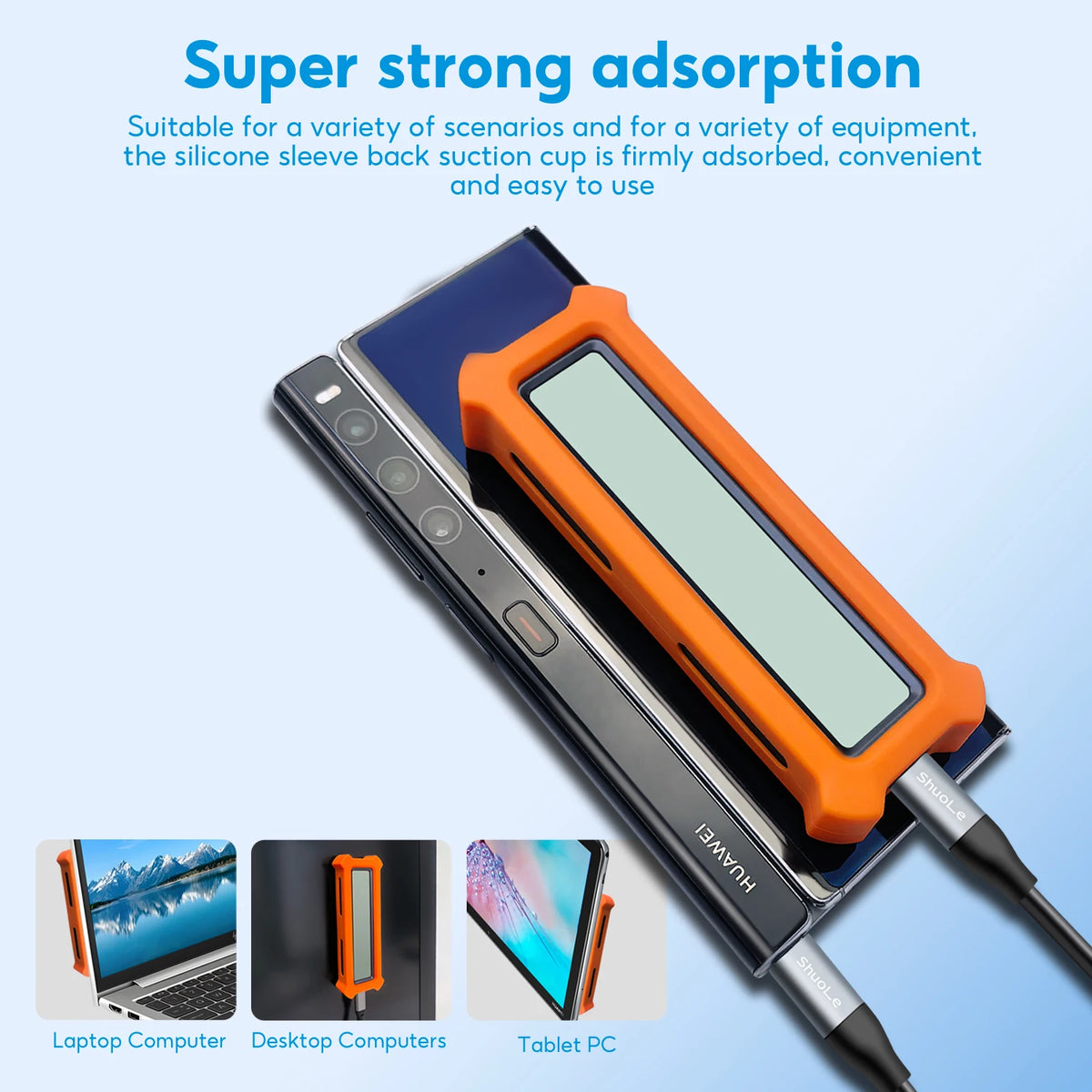 Case externo M.2 NVMe 10 Gbps transparente