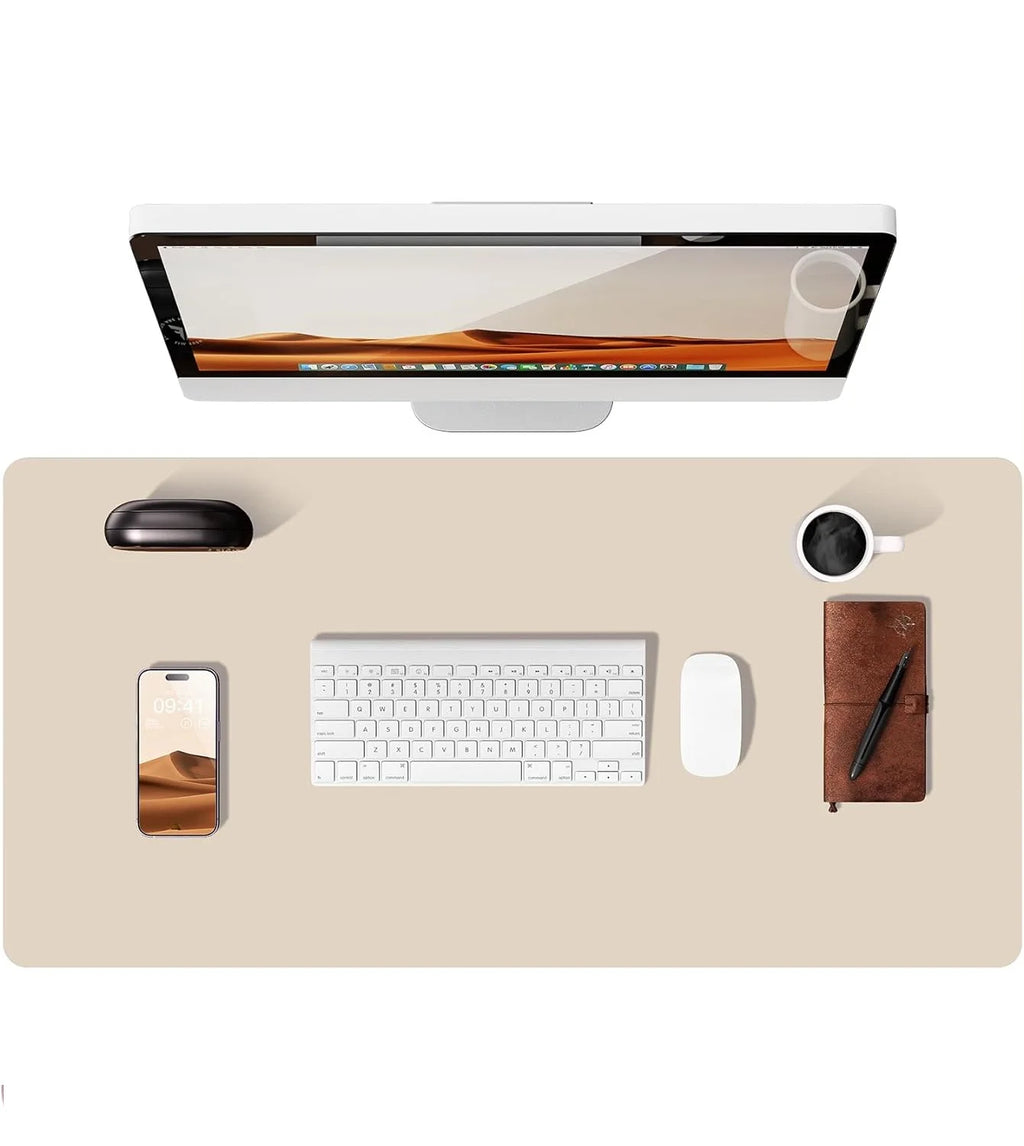 Desk mat de cuero PU grande (80x40 o 90x43 cm)