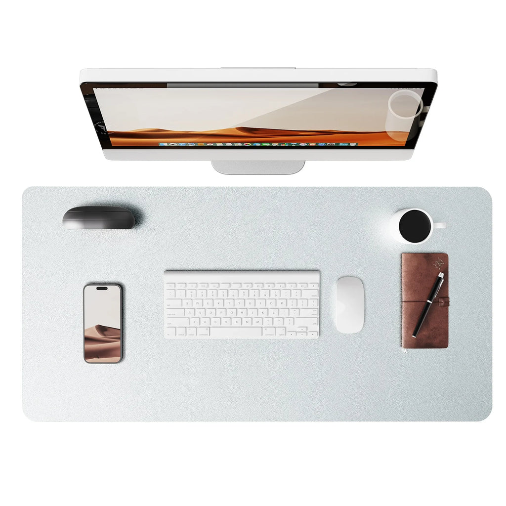 Desk mat de cuero PU grande (80x40 o 90x43 cm)