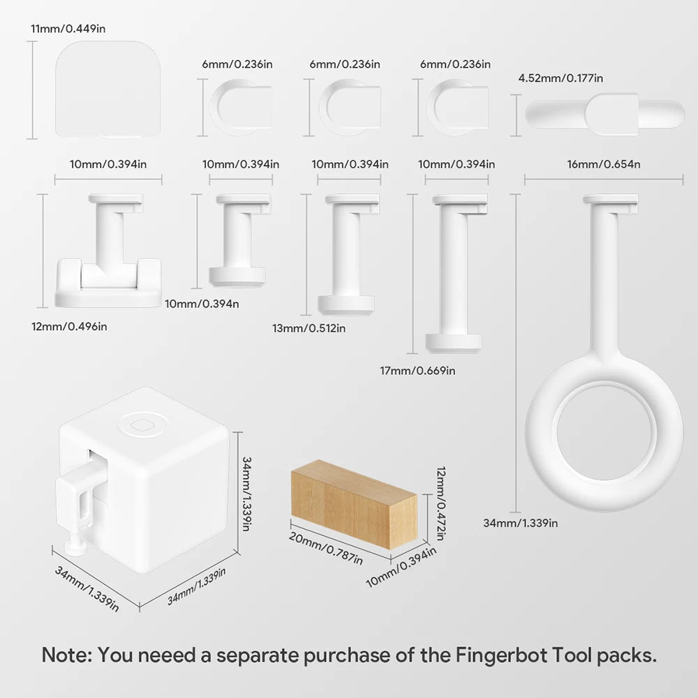 Fingerbot Tuya: botón robot que aprieta interruptores desde el celular