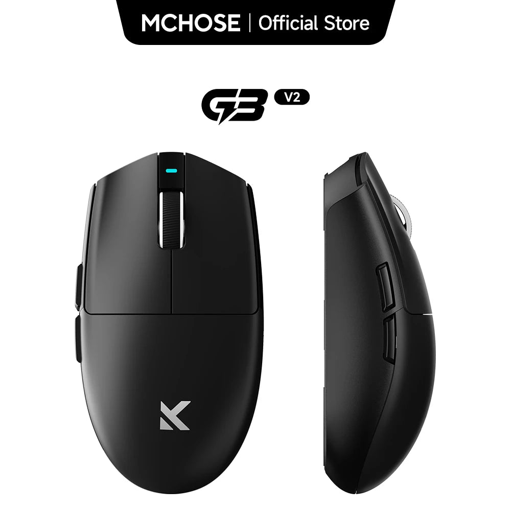 Mouse gamer inalámbrico MCHOSE G3 V2 (PAW3395)