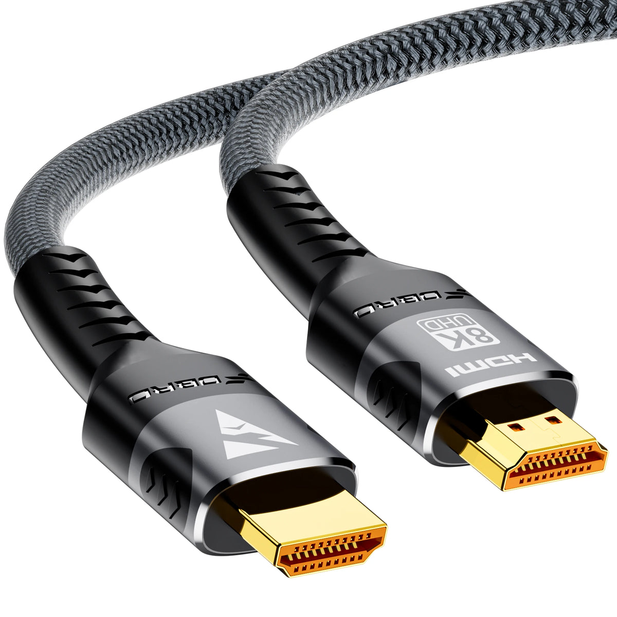 Cable HDMI 2.1 8K trenzado (4K 120Hz para PS5, Xbox y PC)