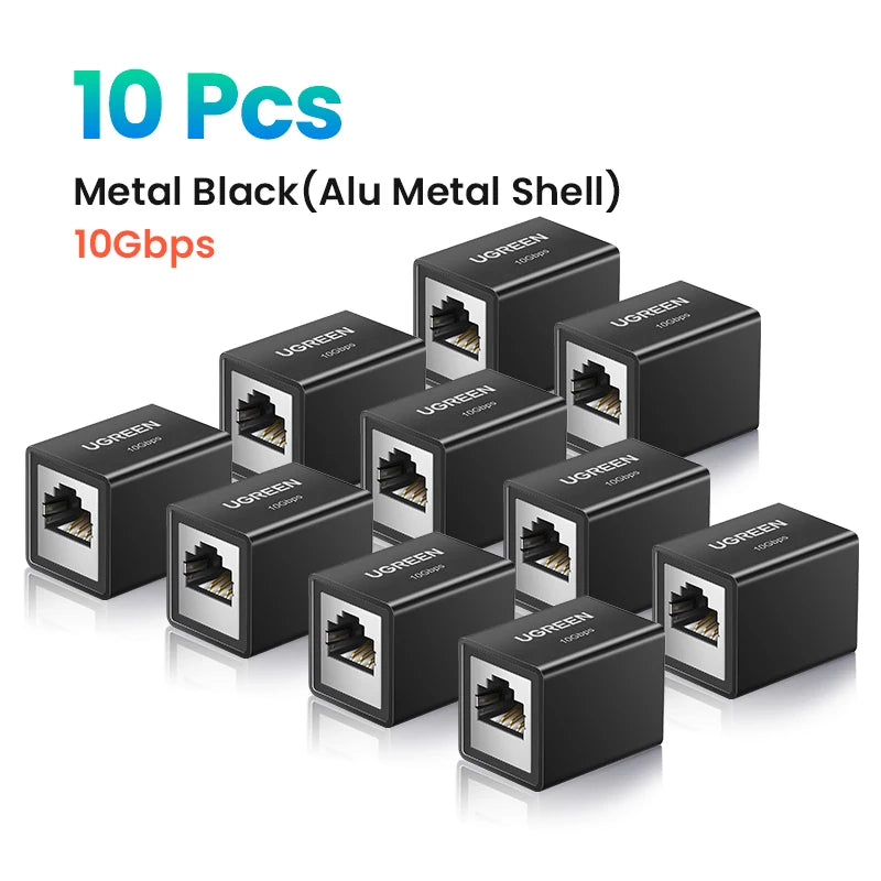 Cople RJ45 UGREEN hembra-hembra 10 Gbps
