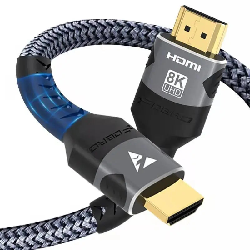Cable HDMI 2.1 8K trenzado (4K 120Hz para PS5, Xbox y PC)