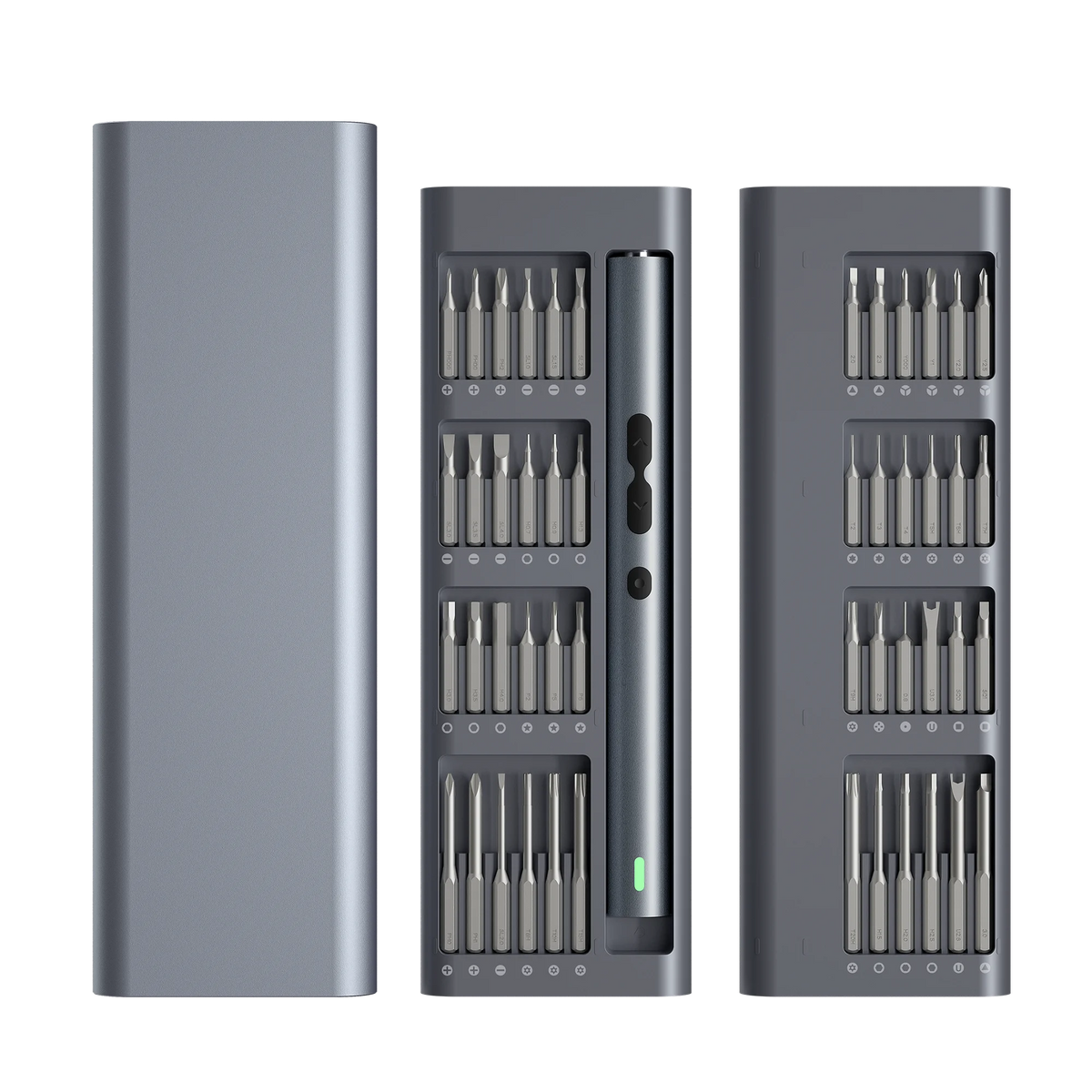 Destornillador eléctrico de precisión recargable (28, 62 o 120 en 1)