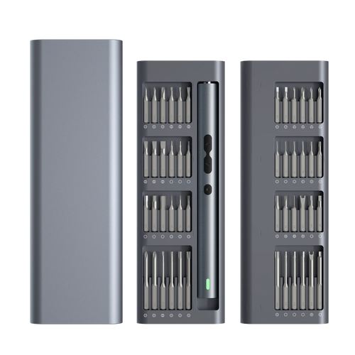 Destornillador eléctrico de precisión recargable (28, 62 o 120 en 1)