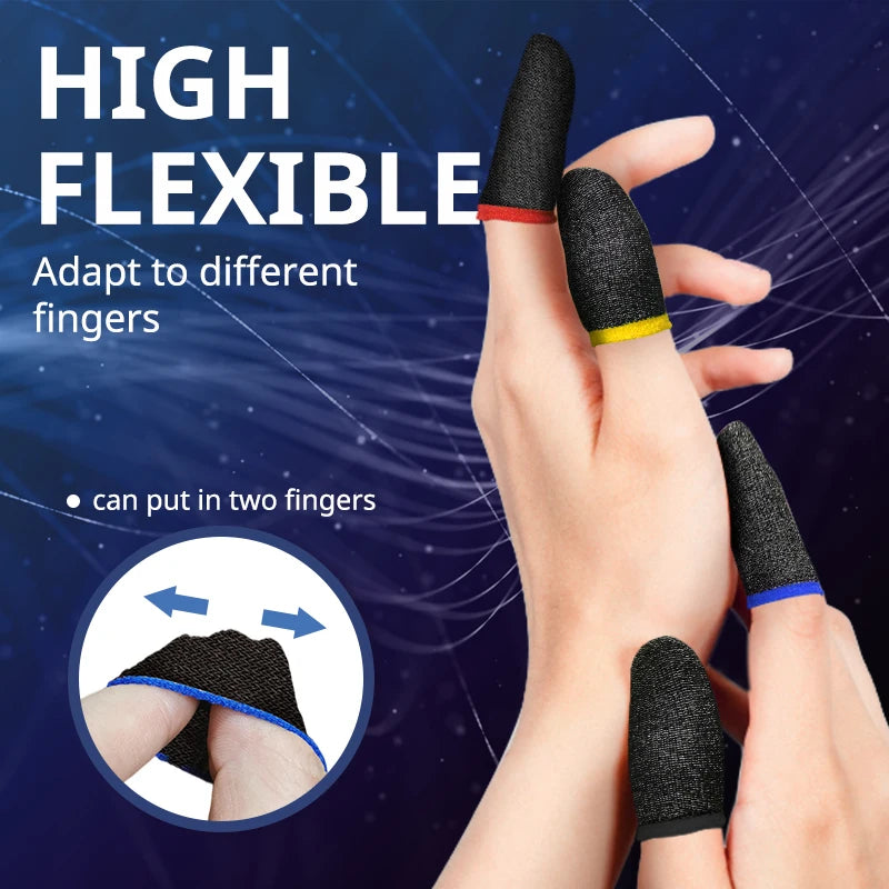 Dedales gamer para celular anti-sudor (20 o 40 pares)