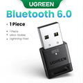 Adaptador USB Bluetooth 6.0 para PC (controles, audífonos, teclados)