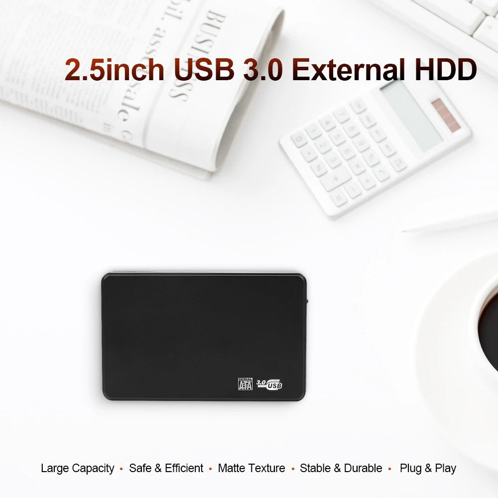 Case externo USB 3.0 para disco o SSD SATA 2.5"