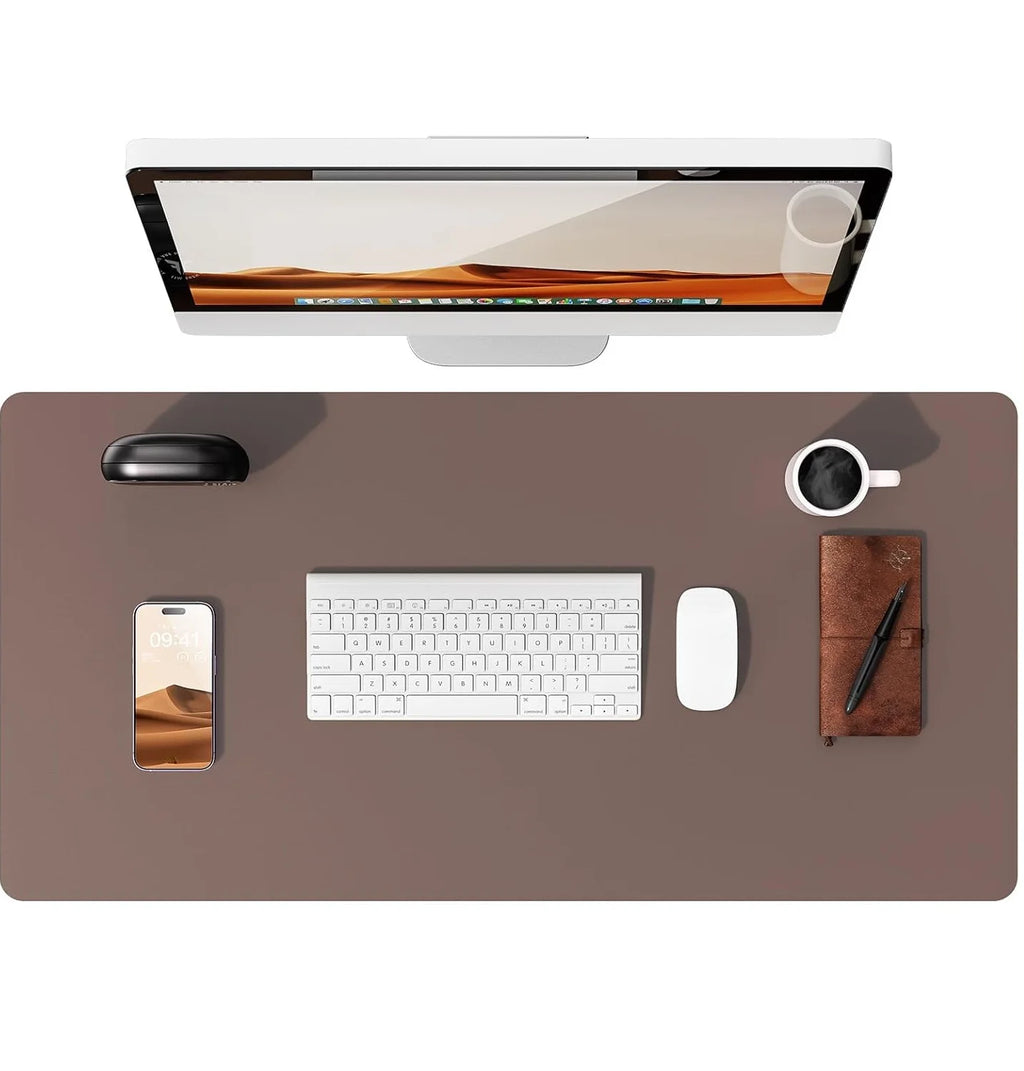 Desk mat de cuero PU grande (80x40 o 90x43 cm)
