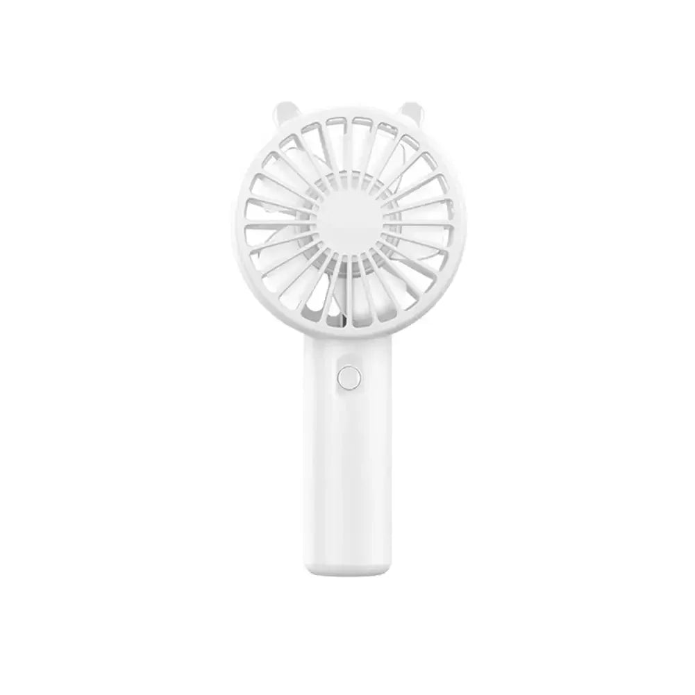 Abanico de mano portátil recargable (USB, silencioso)