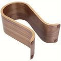 Soporte de madera para audífonos (diseño en U)